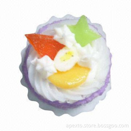 Promotional USB Flash Drive in Birthday Cake Shape, Customized Designs Welcomed